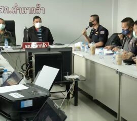 สกลนคร- รองอธิบดีกรมราชทัณฑ์ลงพื้นที่ติดตาม 5ผู้ต้องขังหลบหนีออกจากคุก