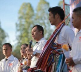 “ภูมิพันธ์ บุญมาตุ่น” หาเสียงโค้งสุดท้าย วอนชาว “บึงกาฬ” ให้โอกาสคนธรรมดาเปลี่ยนการเมืองท้องถิ่นเป็นเรื่องของทุกคน